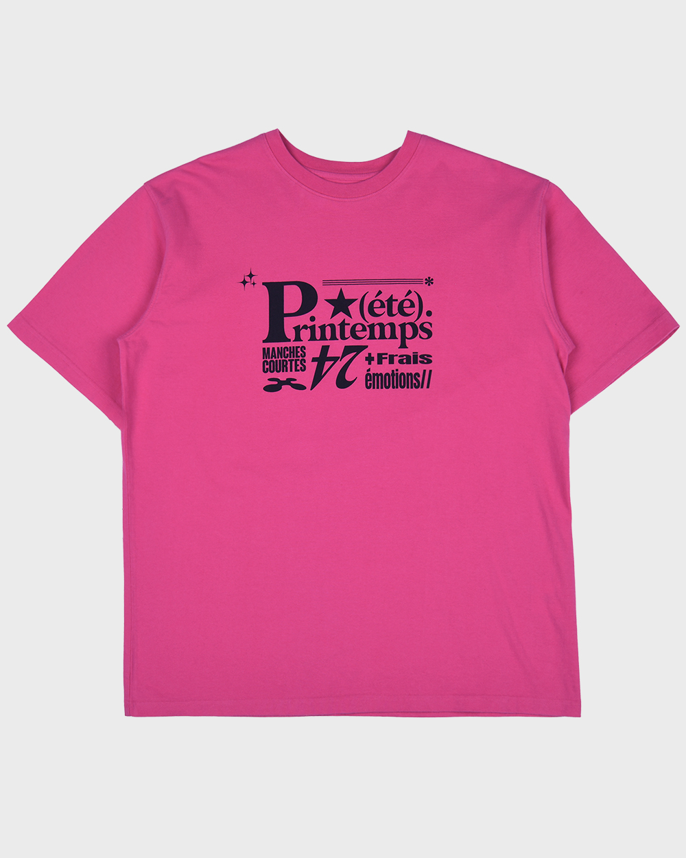 New Typo T-Shirts (Pink)