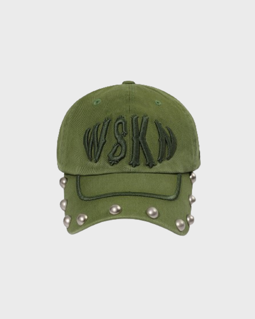 WSKN Embroidered Stud Cap (Olive)