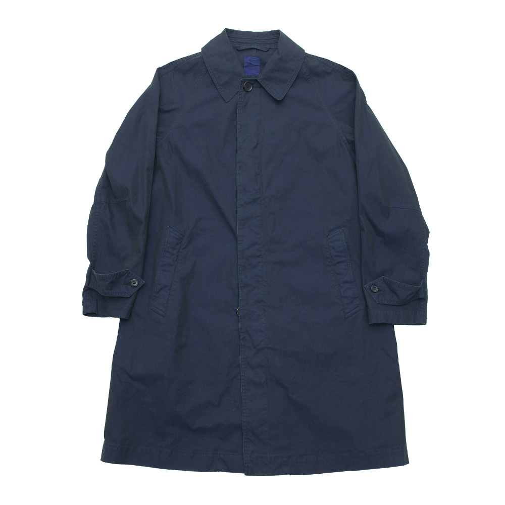 SAGE DE CRET Convertible collar coat (Navy)