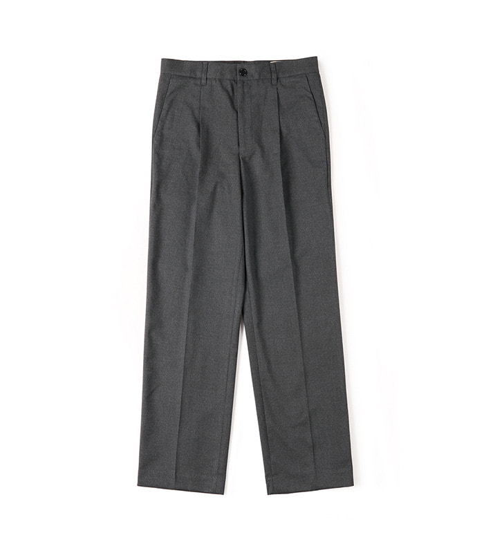 셔터 CINCH-BACK LOOSE FIT PANTS (Dark grey)