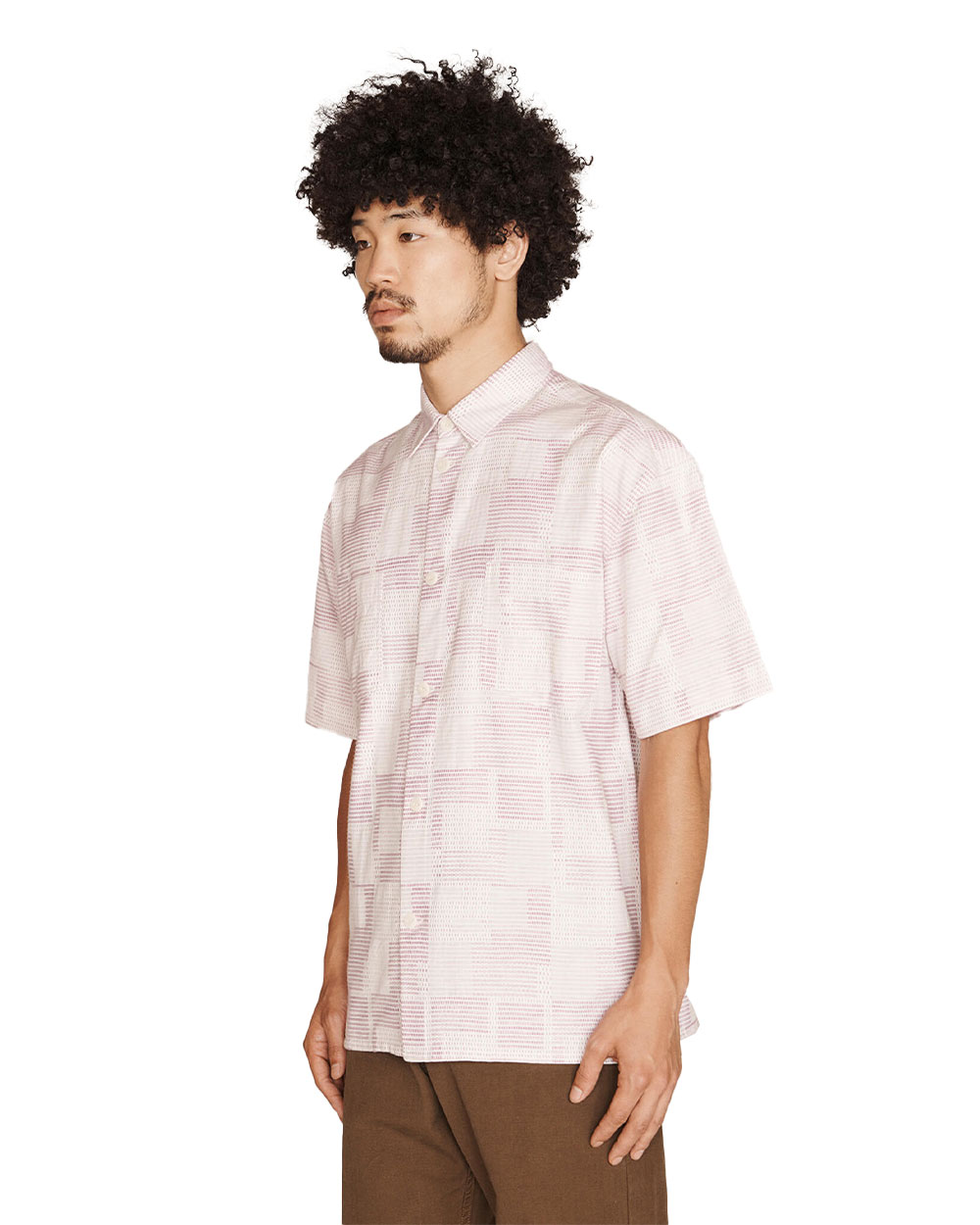 Mitchum Shirt (Ecru-Lilac)