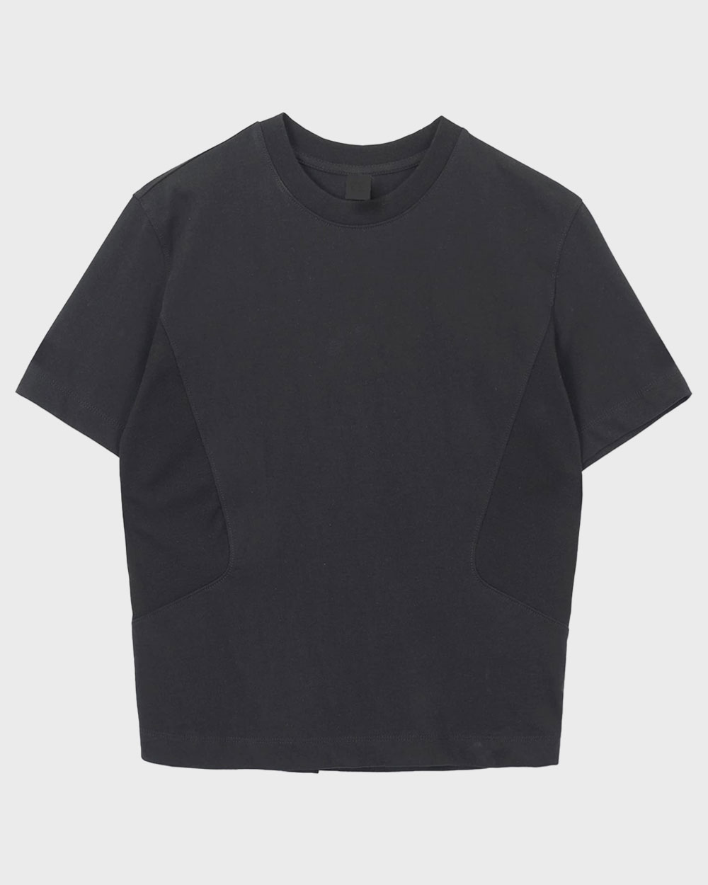 Women&#039;s Garments Rib T-Shirts (Charcoal)