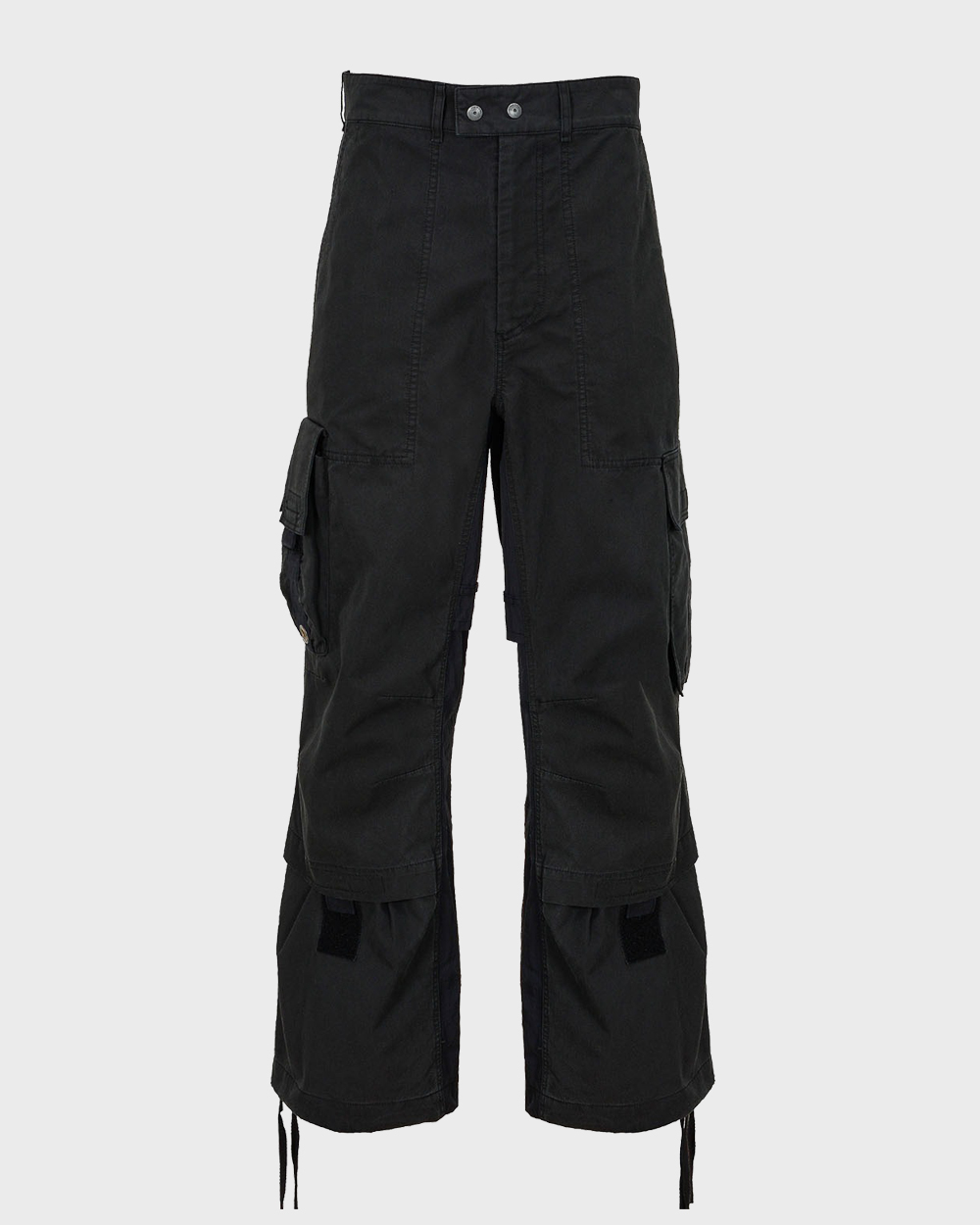 Military Cargo Pants (Black)